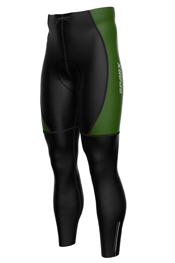 Men olive Cycling Tights