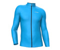 Cycling Electric Blue Thermal Jacket
