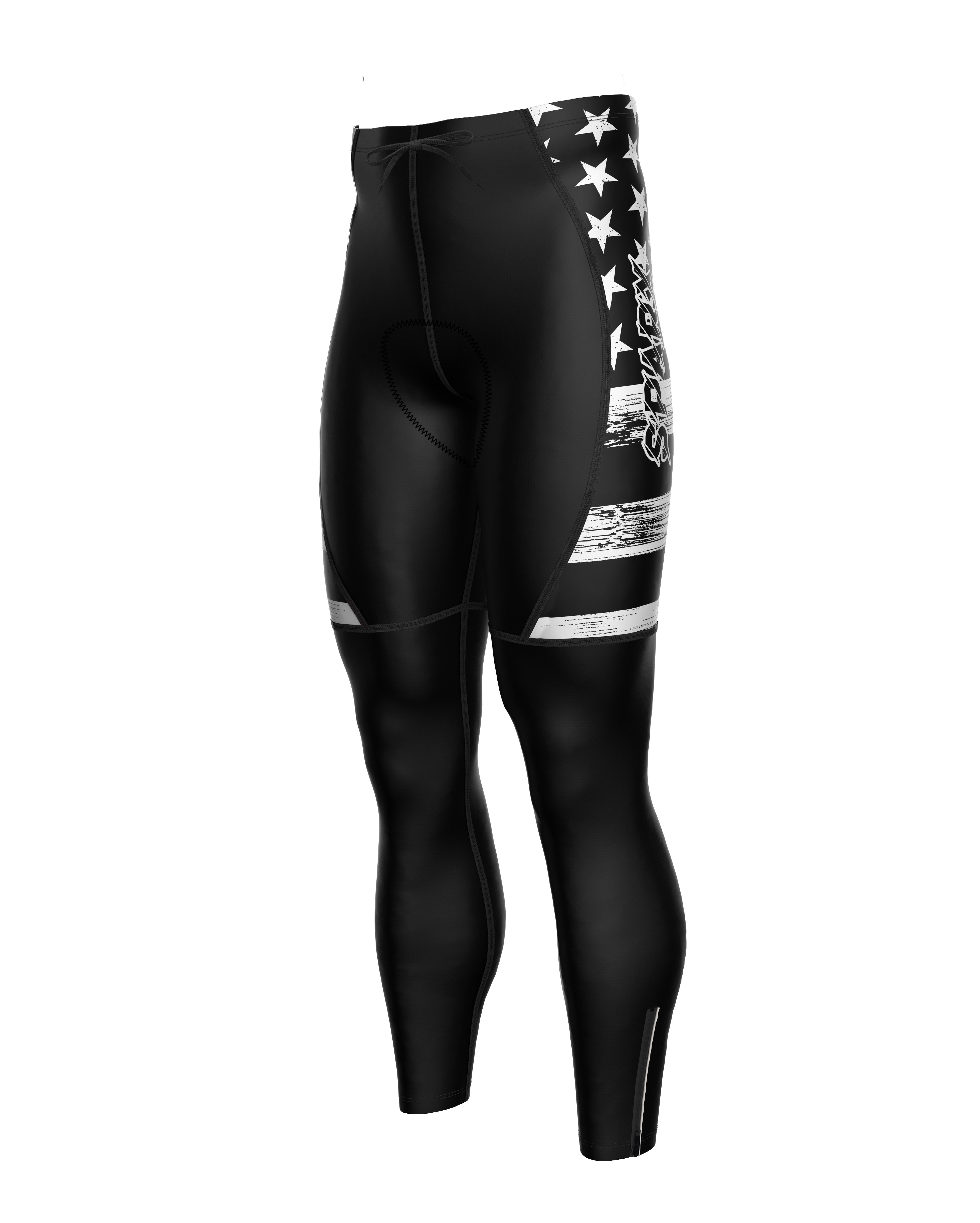 thermal cycling tights with chamois