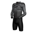 Men Black Camo Thermal Cycling Suit