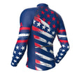 US Flag Cycling Thermal Jacket