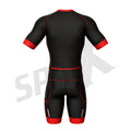 Sparx Men Trisuit Competitor Triathlon Short Sleeve Aero Tri Suit