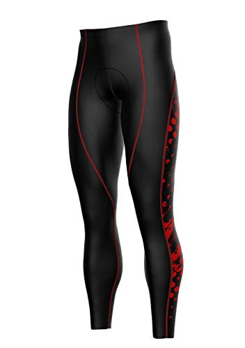Sparx Men's Super Roubaix Thermal Cycling Tight Bike Bicycle Pants Cool Max Padded