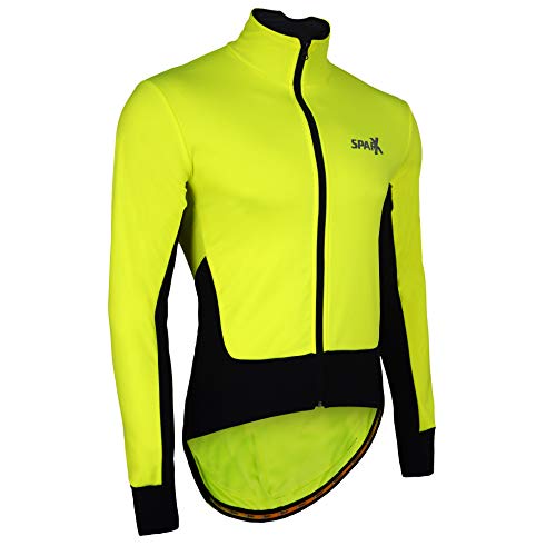 Sparx Cycling Jacket Winter Softshell Cycling Jackets Windproof Thermal Cycling Jacket for Men