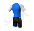 Sparx Mens Elite Aerosuit Triathlon Suit Mens Short Sleeve Tri Suit Skinsuit