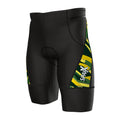 Sparx Men`s Activate Triathlon Shorts Printed TriShort | 2 Easy Reach Pockets| Swim-Bike-Run