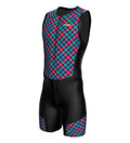 Sparx Men`s Check Triathlon Suit