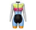 Sparx Women Cycling Skinsuit Padded Speedsuit Women Long Sleeve Cycling Suit