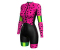 Sparx Premium Women Cycling Skinsuit Padded Speedsuit Women One Piece Cycling Kit